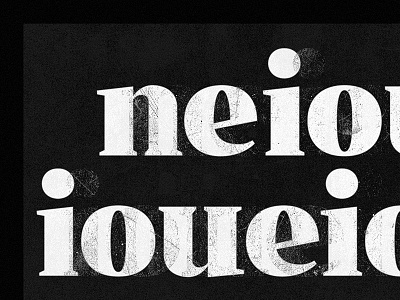02 noise editorial headlines logo type design typography