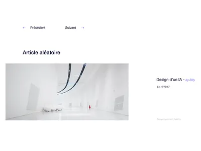 DailyUI 035 - Blog 035 article blog dailyui dailyui035 post uidesign uxdesign
