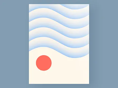 Untitled №2 abstract art challenge colors experiment geometric modernism poster shapes untitled series yakim