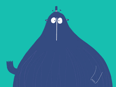 Colour blocking bear character childrens illustration duck illustration procreate three tone two tone