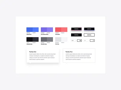 Forma Style Guide art elements guide interface kit minimalism minimalist modern style ui ui kit web