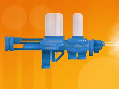 Style Exploration- Ray Gun illustration james gilliard raygun scifi vector