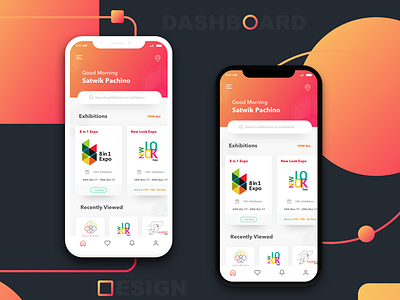 Dashboard design - My First shot dashboard design first shot gradients hello dribbble iphonex mobile uiux design