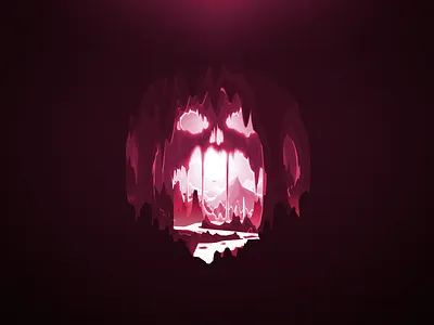 Skull Cave cave danger den exit grot grotto hazard imminence landscape mountain nature peril proart prokopenko riskiness river rock silhoutte skull stones