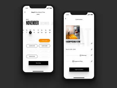 Booking Module booking cosmopolitan date iphone module picker slot store time x