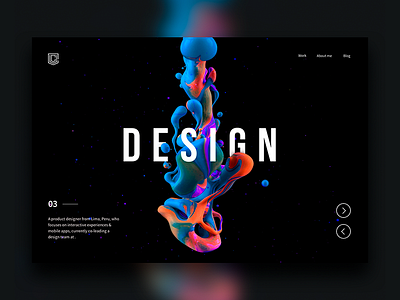 Landing page - Daily UI Challenge 4/365 clean ios ixda landing page minimalist ui ui design user experience user interface ux ux design web design