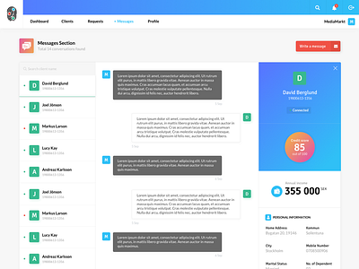 Trapeza - Messages business chat customer messages reply response web messages
