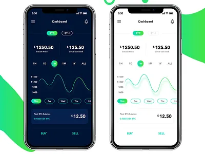 Crypto app app bitcoin blockchain crypto cryptocurrency dashboard ethereum ios market trading wallet web
