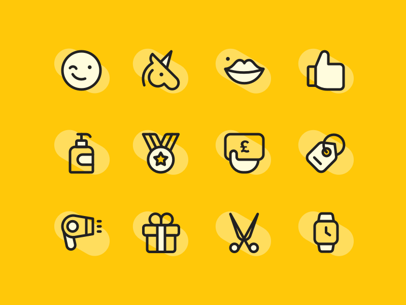 Salon Icon Set