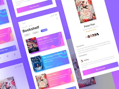 Reading02 book colour ios11 iphonex reading ue ui