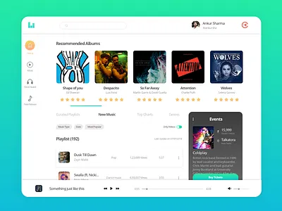 Mosaic album coldplay music pause play playlist