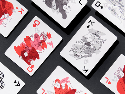 InstructureCon 0017 Playing Cards ace blackjack branding deck illustration joker king packaging playing cards poker queen