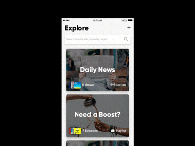 Podcast Radio Mode mobile mode podcast radio