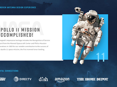 Houston... no problem here. antenna apollo 11 astronaut blue condensed floating galaxy nasa satellite space website