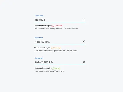 Password Strength Meter android facebook hint meter password passwords strength