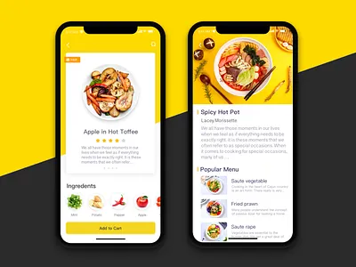 Gourmet interface food ui ux