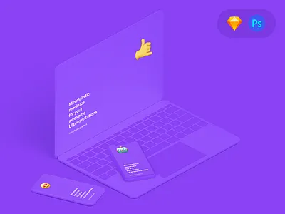 Simple Mockups download iphone x macbook mockup photoshop sketch