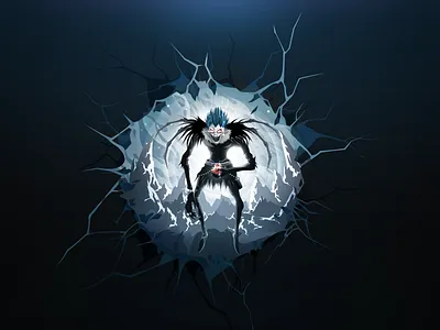 Death Note apple death notebook proart prokopenko ryuku ryuuku