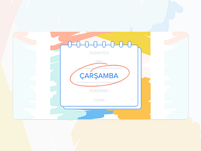 Hurray, it's Wednesday! bestday calendar customer day design experience illustration life pisano wednesday