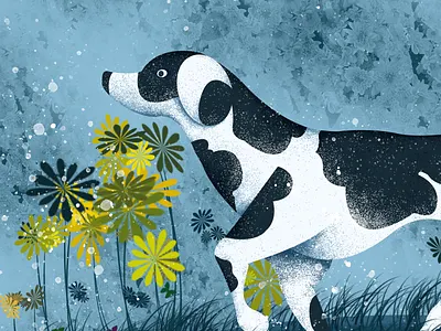 Chinese Year-Dog year-illustration illustrations，dog