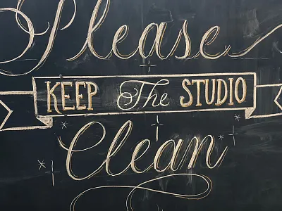 Chalkboard Lettering calligraphy chalk chalkboard lettering