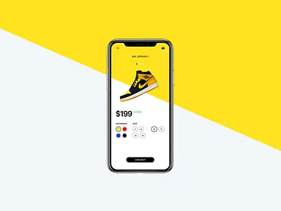 iPhone X Minimal Store apple basket checkout iphone x jordan minimal shoes shop sketch