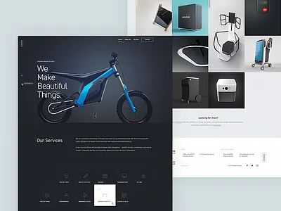 Stedina website (casestudy) case study design grid industrial design portfolio product design studio typography ui ux web