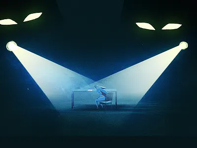 APT | From Coercion to Justice animation apt blue custody dark illustration justice nice and serious police torture