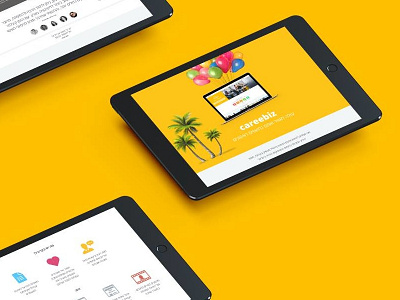 Careebiz on boarding app onboarding ui ux webapp