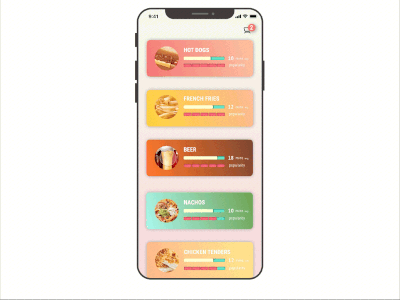 siEAT - ordering beer automate convinient food foodapp games iphonex process snacks stadium