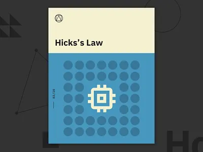 Hick’s Law design laws of ux ux