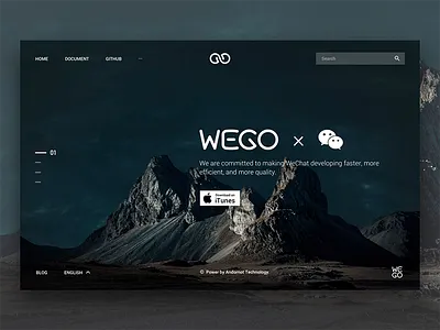 landing page design landing page ui web wechat