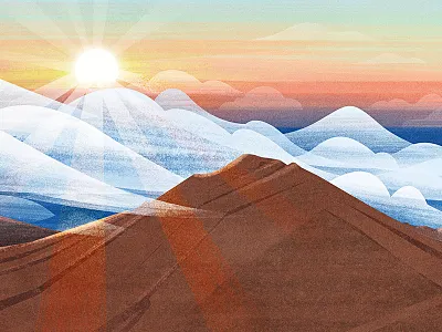 Haleakala clouds haleakala hawaii illustration maui mountains ps sunrise texture volcano