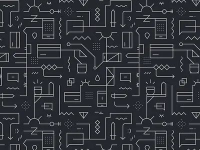 Geometric icon pattern geometric icon pattern icons pattern seamless seamless pattern