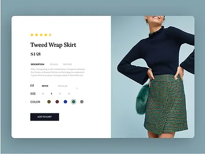 Daily Ui Challenge 033 - Customize Product 033 card challenge clothes customize customize product daily daily ui dailyui fashion product webpage