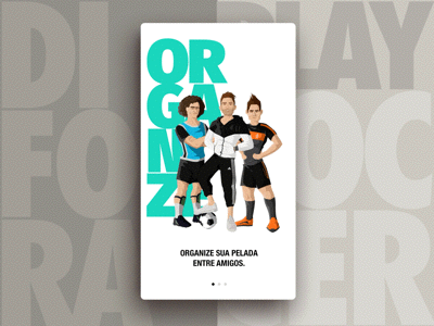 DIFORA (Intro) animation app football intro mobile soccer walkthrough
