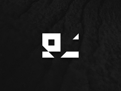EC Lettermark branding clean geometric letter c letter e logo mark minimalist negative space triangle