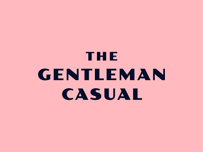 The Gentleman Casual badge blog brand casual crest fashion football g gentleman logo
