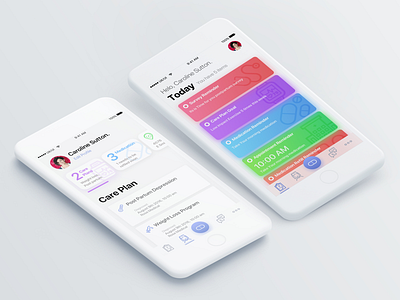 Medication App for iOS ios ios app mobile mobile app mobile design mobile ui