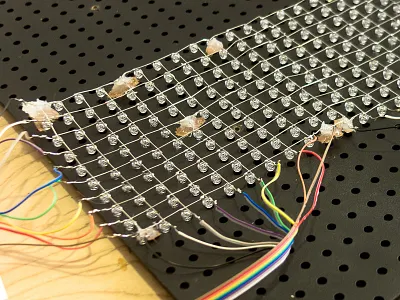 The Eye is Reborn arduino brooklyn electronics installation laser laser cut processing