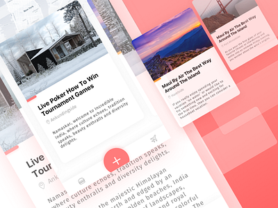 Travel card design experience identity interface online page ui usability user ux