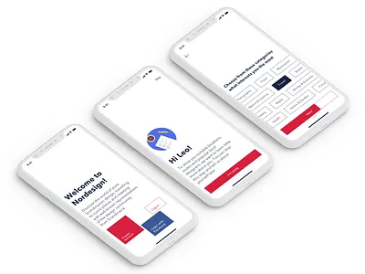 Nordesign app concept, p.1 app clay concept ios iphone minimal minimalistic minimalizm mobile nordic