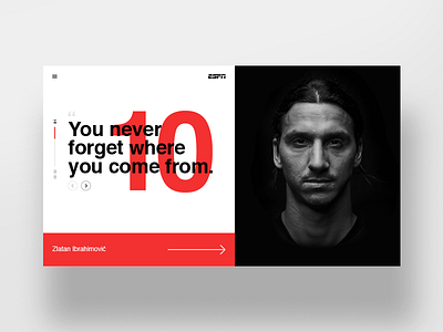 Espn - Players design desktop football layout sport ui ux web