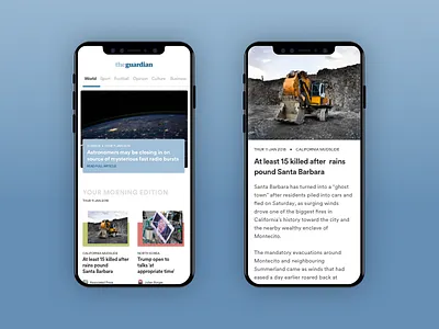 Mobile News edition guardian mobile mornings news spotlight world