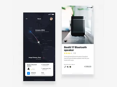 Delivery express app - Daily UI Challenge 14/365 amazon bitcoin delivery app interaction design ixda ui ui design user experience user interface ux ux design web design