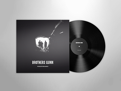 Album Cover art black cover dark design grey grunge minimal music typography