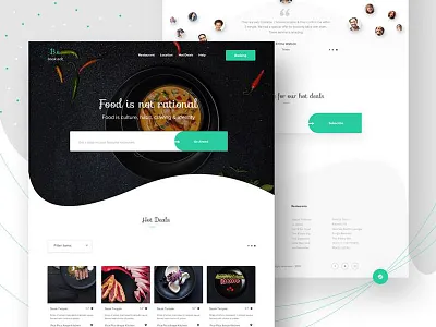 Restaurant booking booking booking website landing page restaurant restaurant booking ui ux uxui webdesign website