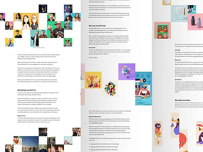 Ueno 2017 : A year in review 2017 boxes grid layout medium self promotion ueno words year in review