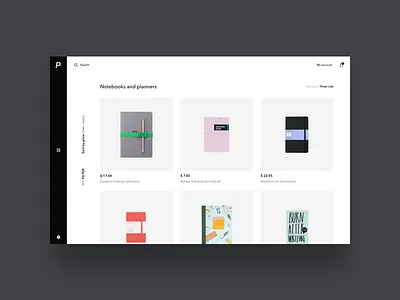 paperan shopping exploration design e commerce e shop interactive paperan shopping ui ux webdesign