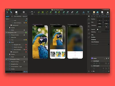Dark Plugins with Midnight - Dark Theme Sketch Plugin dark dark theme midnight plugin sketch sketchapp